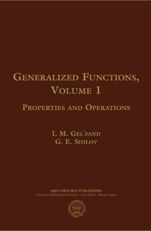 Gelfand Generalized Functions vol 1 cover.png